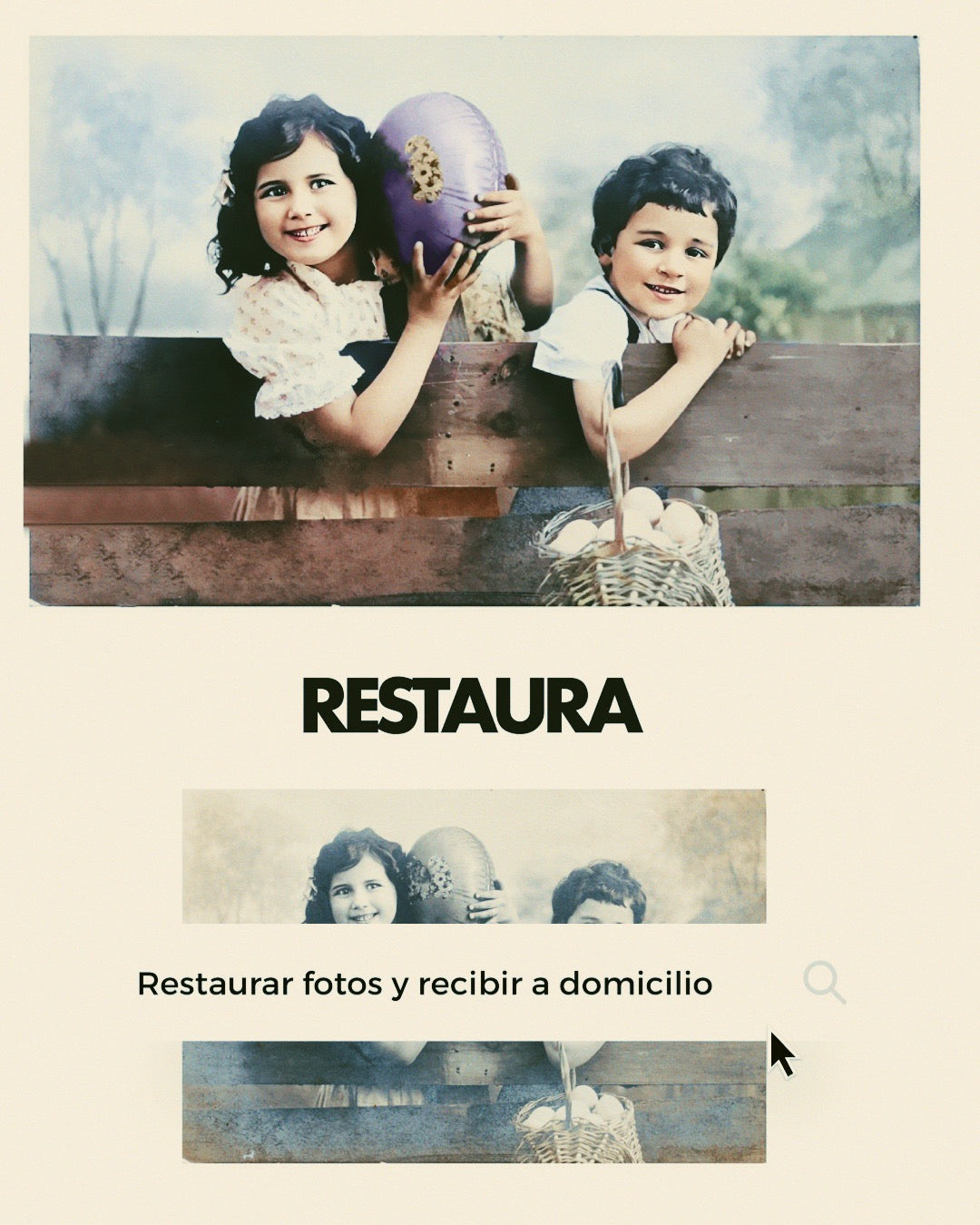 Restauración de fotos antiguas.