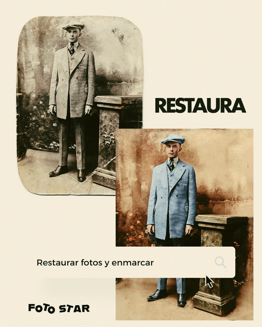 Restauración de fotos antiguas.
