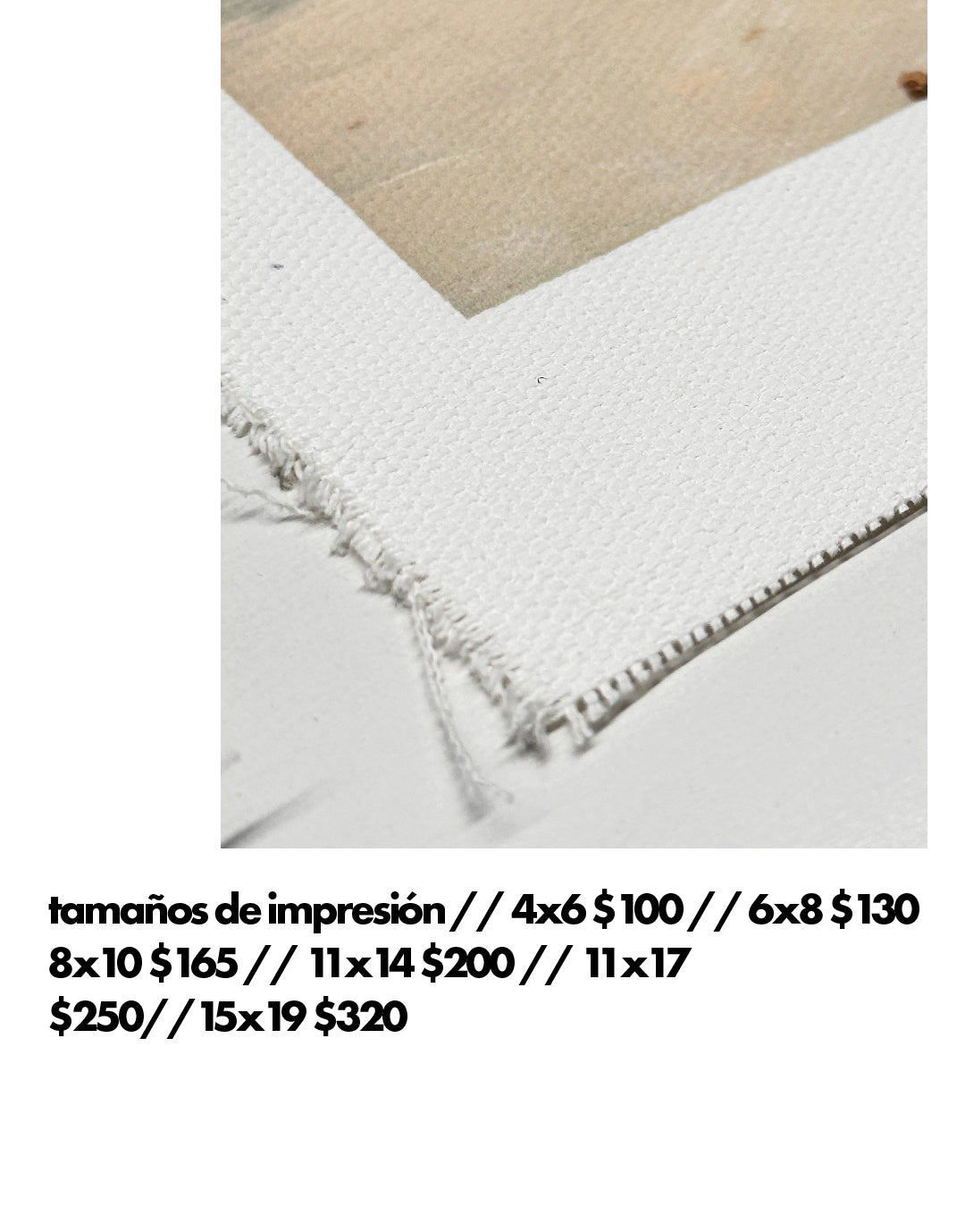 Impresión en tela tejido PANAMÁ 400g // 100% algodón