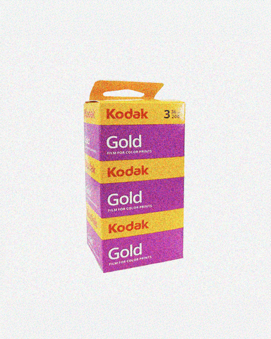 KODAK GOLD 200 ISO 35MM X 36 EXP ROLLO DE COLOR - 3 PACK.