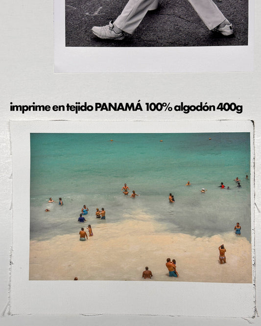 Impresión en tela tejido PANAMÁ 400g // 100% algodón